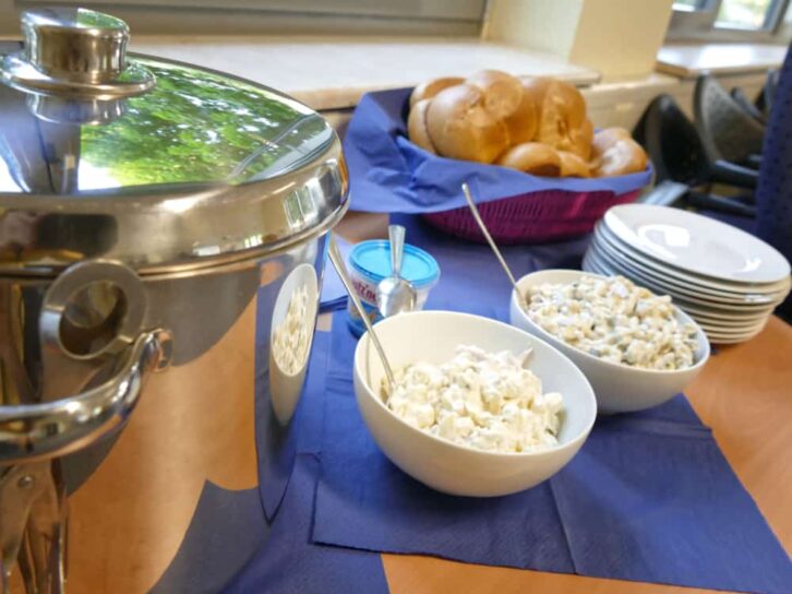 Bockwurst und Salat motor und getriebe lager 13