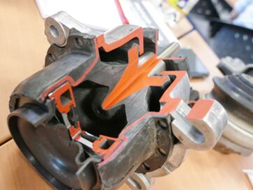 motor und getriebe lager 5