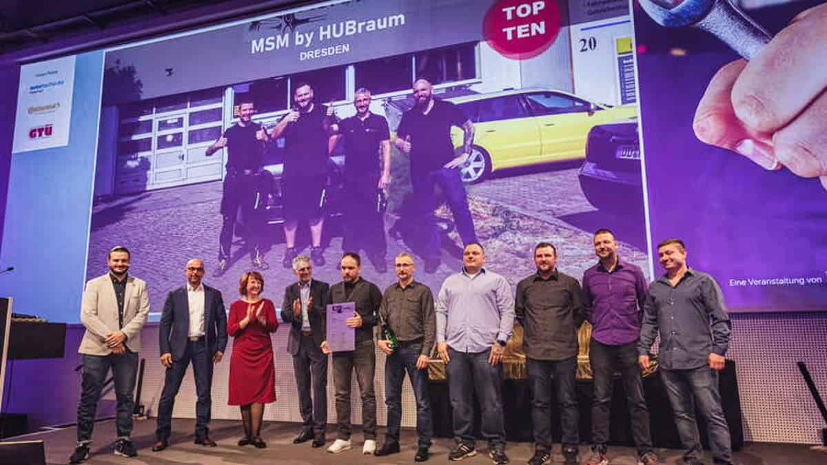 Top 10 beim Deutschen Werkstattpreis